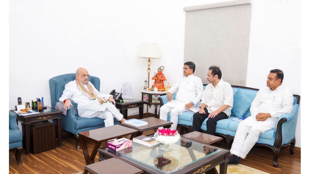 Tripura CM Manik Saha, Tipra Motha Chief Pradyot Debbarma Meet Amit Shah in Delhi